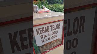 KEBAB TELOR 5 RB shortkuliner streetfood kuliner [upl. by Salta]