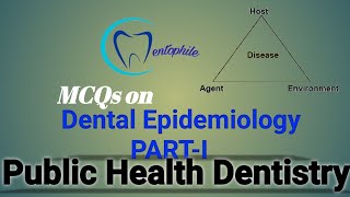 MCQs on Dental Epidemiology PARTI  Public Health Dentistry  Dentophile [upl. by Llibyc434]