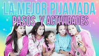 Pasos y Actividades Para Hacer una Pijamada Perfecta Lorena G 💜 [upl. by Odab]