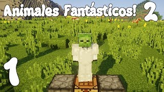 NUEVA SERIE Minecraft SERIE DE MODS ANIMALES FANTÁSTICOS T2 Cap1 [upl. by Aryam]