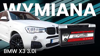 Wymiana akumulatora w BMW X3 na akumulator Grom AGM [upl. by Eniluqaj]