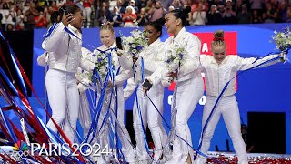 US Olympic Womens Gymnastics 2024 Paris Olympics roster announcement  NBC Sports [upl. by Anatole]