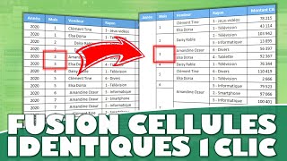 Comment séparer nom et prénom dans une cellule Excel [upl. by Malinin]