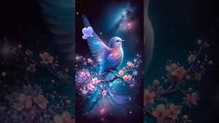 Enchanted Bird in a Blossoming Paradise  Soothing Nature Scenes for Relaxation nature shorts [upl. by Montague676]