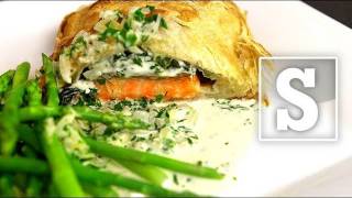 SALMON EN CROUTE RECIPE  SORTED [upl. by Miahc678]