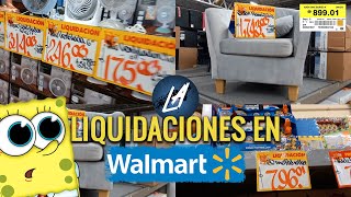 Como encontrar LIQUIDACIONES 01 en Walmart  ¡TODO en REMATE [upl. by Naivad323]