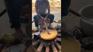 ⚡⚡ Ghevar Sweet Making Process⚡⚡ shorts telugufoodie esangathulu streetfood foodie omelette [upl. by Fishman]