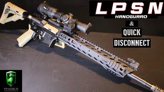 Phase5 LPSN Ar15 Handguard Backplate Review [upl. by Juan]