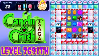 Level 7691th Candy Crush Saga Live Streaming On YouTube By Sankat Mochan Vlogs [upl. by Coughlin868]