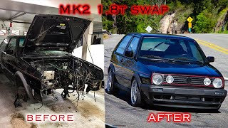 MK2 Golf 18t Swap in 5 Minutes [upl. by Chinua]