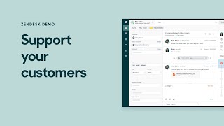 Zendesk Demo Support your customers [upl. by Rechaba]