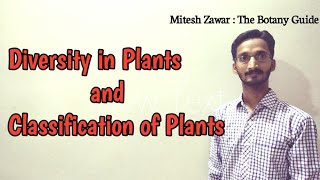 Diversity in Plants and Classification of the Plants  Bilingual  Hindi and English [upl. by Prochora]