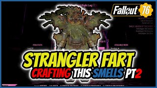 Fallout 76  Strangler Fart crafting this armor Stinks [upl. by Hsac775]