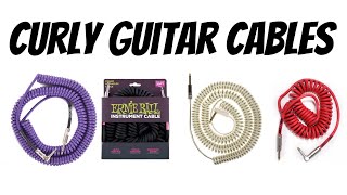 Best Coiled Guitar Cables  5 Curly Cables [upl. by Acinaj964]