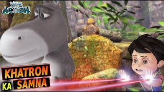 Vir Chaya Jungle Ke Andar  Vir Robot Boy  Khatron Ka Samna  S1  16  Hindi Cartoons  Wow Action [upl. by Haimes567]