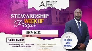 East Kampala SDA Church  Stewardship Revival Sabbath30th November 2024Day 8 [upl. by Mirabelle]