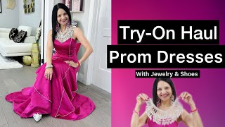 EveningProm Dresses 2024 with matching Jewelry amp Shoes eveningwear promdress ballgowns [upl. by Rosane186]