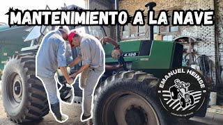 MANTENIMIENTO AL DEUTZ FAHR AX 120 y a arreglar un ALAMBRE [upl. by Oznofla]