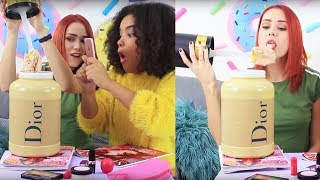 7 XXL Essbare MakeUp Ideen  Essbare Streiche [upl. by Nadiya]