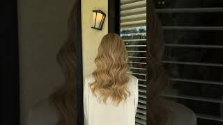 Loose Bridal Waves hairstyle curls bridalhairstyle [upl. by Tallbot]