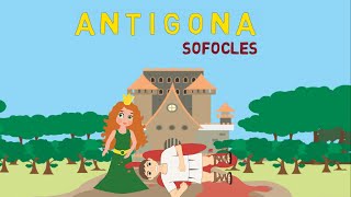 Antigona  Sofocles  Resumen [upl. by Eerak]