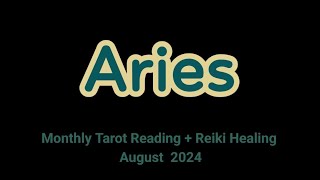 Aries Monthly Reading  August 2024 [upl. by Sardella154]