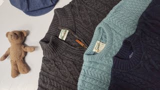 АРАНСКИЕ СВИТЕРА  РЫБАЦКИЙ СВИТЕР  ARAN CRAFTS SWEATER [upl. by Mathia]