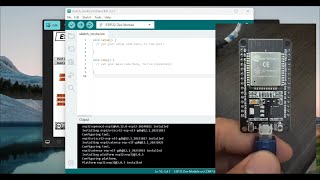 Integrasi  Menghubungkan ESP32 ke Arduino IDE [upl. by Leeth778]