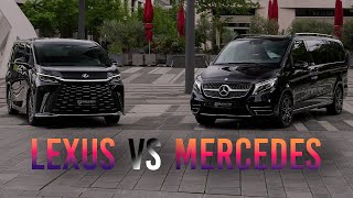 Luxury Jets Lexus LM vs MercedesBenz VClass VIP [upl. by Atika]