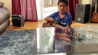 Always Remember Us This Way  Mother amp Son Cover  Riyon on Guitar amp Mom Singing [upl. by Arluene]