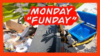 Hopper and Arm POV  Monday quotFundayquot Recycling Route [upl. by Nanon739]