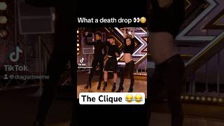 What a death drop 😳😳 drag rupaulsdragrace xfactor theclick theclique [upl. by Ecneitap551]