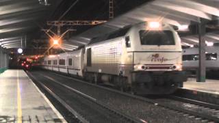 Trenes en Monforte de Lemos 8022014 [upl. by Pazit]