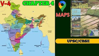 🌍 V4 NCERT Series for UPSC  Class 6 Geography  Maps Explained 🌏 [upl. by Rimidalv]