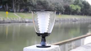 Lampioncino e Lampada ad Energia Solare a Led con Pannello Fotovoltaico per Giardini EcoWorldShop [upl. by Ayikaz]