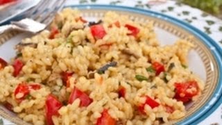 Cuando un hombre cocina  Risotto con tomates asados zuchinis y mascarpone [upl. by Uolymme950]