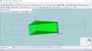 VariCAD – Connecting Two Different Profiles [upl. by Ghassan]