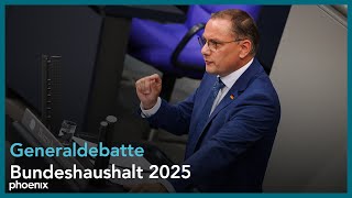 Generaldebatte zum Bundeshaushalt 2025 weitere Reden am 110924 [upl. by Missy]