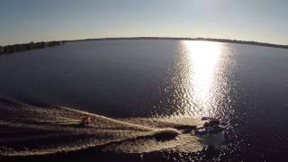 Aerial Footage Over Lake Thonotosassa Florida [upl. by Lilli]