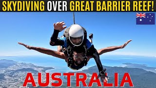 Skydiving in Australia’s Adventure Capital Cairns Queensland 🇦🇺 [upl. by Anialed]