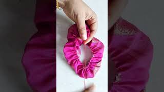 Fabric Rose Flower Making  Fabric rose for dresses rose roses diy [upl. by Johannessen594]