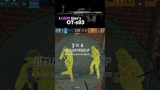 Using Glaz as an Entry Fragger rainbowsixsiege [upl. by Tnerb652]