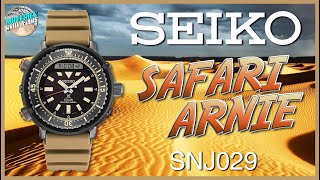 Arnie Never Looked So Good  Seiko Safari Arnie 200m Solar Quartz Diver SNJ029 [upl. by Crespo]