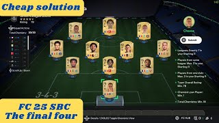 FC 25 FIFA 25  The final four SBC  Hybrid Nations  cheap solution [upl. by Raab]