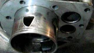 sleeve valve engine ports and sleeve 3of3 [upl. by Reider72]