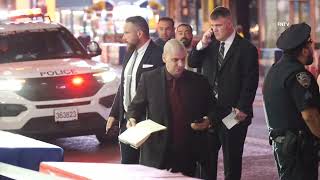 Man Shot In Time Square Gun Free Zone Evidence Collection  Manhattan [upl. by Annoyk611]