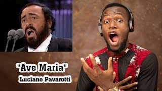 Luciano Pavarotti  Ave Maria Schubert REACTION [upl. by Alodi]