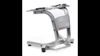 Bowflex SelectTech Dumbbell Stand 2013 [upl. by Ennyleuqcaj]