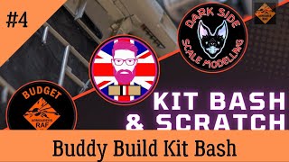 Episode 4 Kit Bash Buddy Build  With Mikey Bearder Veteran and Tiff Dark Side Scale Modelling [upl. by Dee]