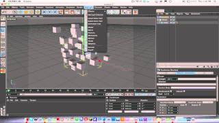 Cinema 4d Tut Creating Random CubesObjects With Cloner Object And Random Effector [upl. by Ona]